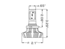 Load image into Gallery viewer, ORACLE Lighting Bulbs Oracle 9006 4000 Lumen LED Headlight Bulbs (Pair) - 6000K SEE WARRANTY