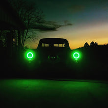Load image into Gallery viewer, ORACLE Lighting Headlights Oracle Pre-Installed Lights 7 IN. Sealed Beam - Blue Halo SEE WARRANTY