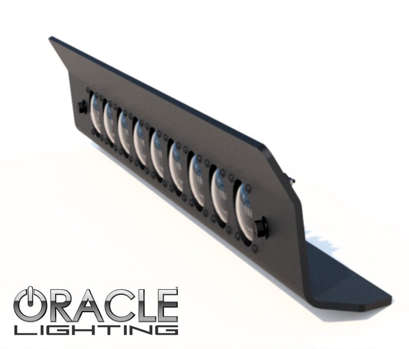 ORACLE Lighting Skid Plates ORACLE Lighting 2019+ Jeep Wrangler JL Skid Plate w/ Integrated LED Emitters - Clear SEE WARRANTY