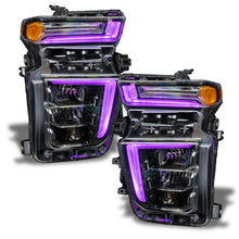 Load image into Gallery viewer, ORACLE Lighting Headlights Oracle 20-21 Chevy Silverado HD 2500/3500 RGB+W Headlight DRL Upgrade Kit - ColorSHIFT SEE WARRANTY
