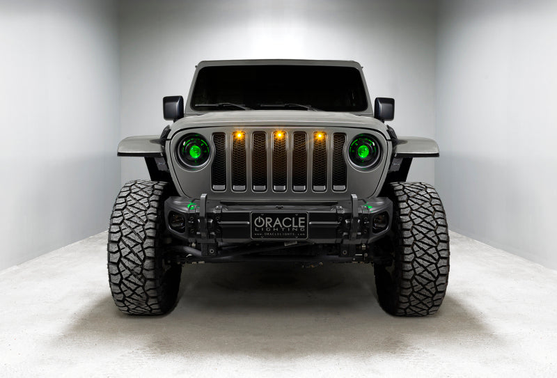 ORACLE Lighting Headlights Oracle Oculus Bi-LED Projector Headlights for Jeep JL/Gladiator JT - w/ BC1 Controller SEE WARRANTY
