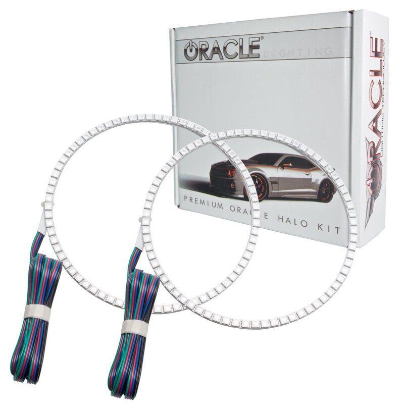 ORACLE Lighting Headlights Oracle Hummer H3 05-10 Halo Kit - ColorSHIFT w/ BC1 Controller SEE WARRANTY