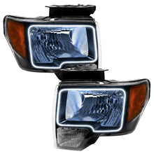 Load image into Gallery viewer, ORACLE Lighting Headlights Oracle 09-14 Ford F-150 LED HL - Black - ColorSHIFT w/ BC1 Controller