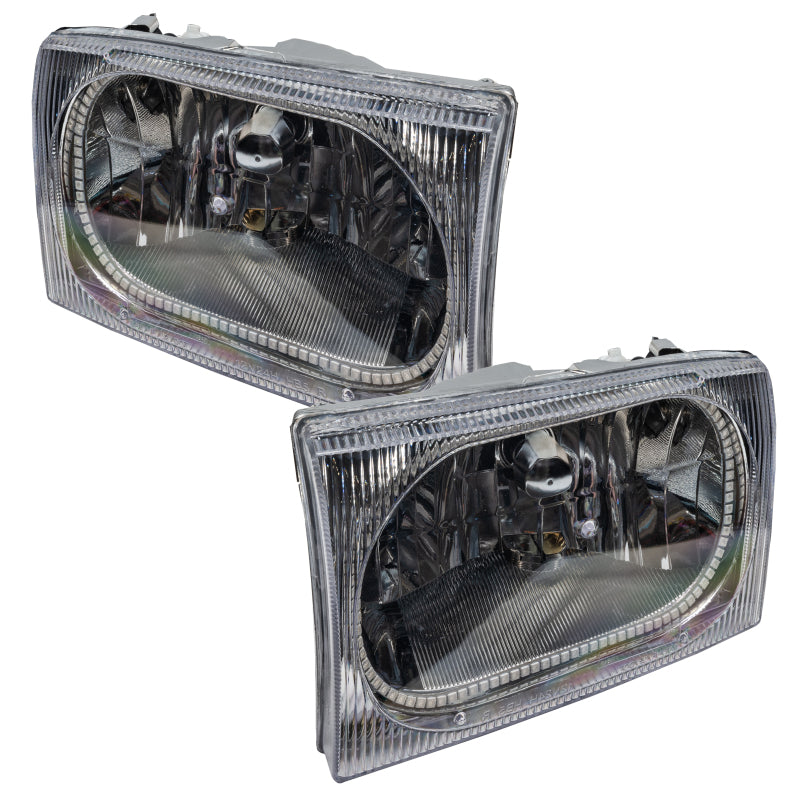 ORACLE Lighting Headlights Oracle 99-04 Ford F250 LED HL - ColorSHIFT w/ Simple Controller SEE WARRANTY