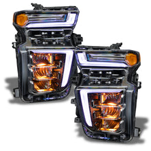 Load image into Gallery viewer, ORACLE Lighting Headlights Oracle 20-21 Chevy Silverado HD 2500RGB Headlight Demon Eye Kit - w/o Controller SEE WARRANTY