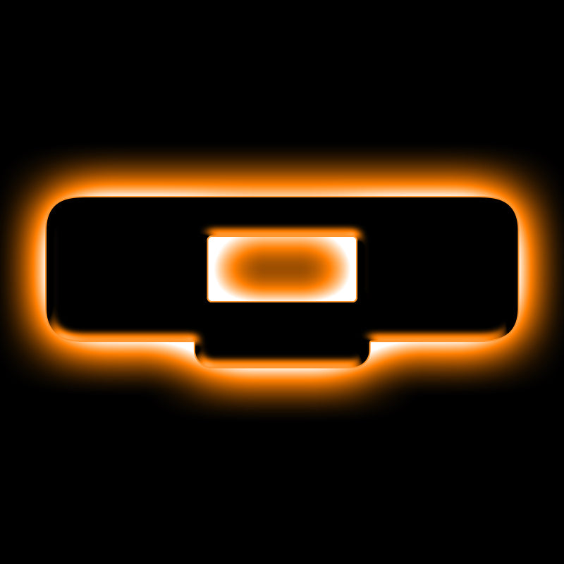 ORACLE Lighting Light Accessories and Wiring ORACLE Lighting Universal Illuminated LED Letter Badges - Matte Blk Surface Finish - Q SEE WARRANTY