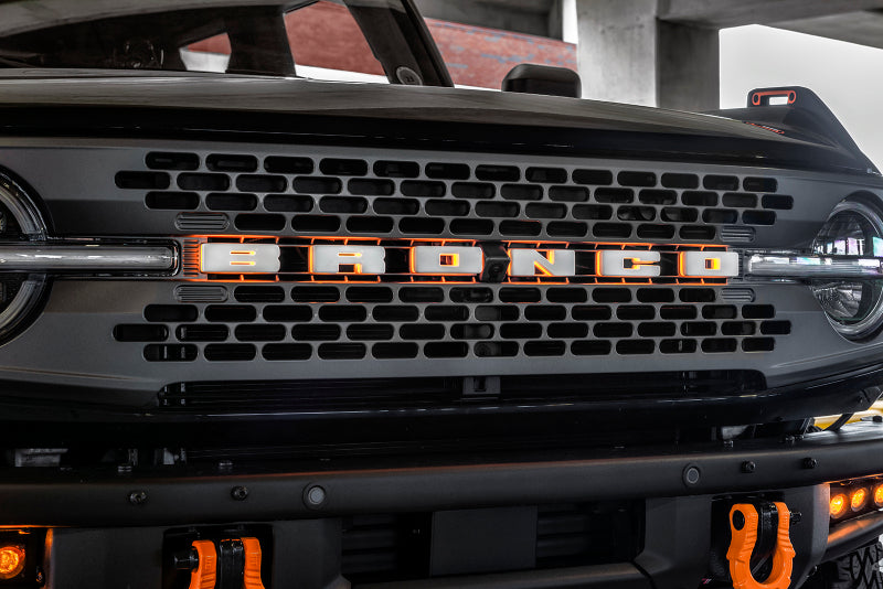 ORACLE Lighting Light Accessories and Wiring ORACLE Lighting Universal Illuminated LED Letter Badges - Matte Wht Surface Finish - I SEE WARRANTY
