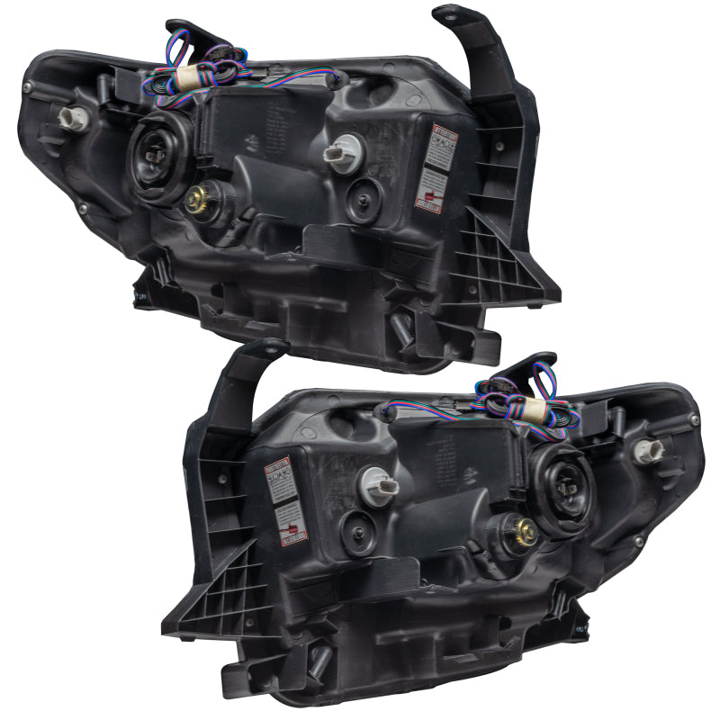 ORACLE Lighting Headlights Oracle 14-17 Toyota Tundra SMD HL - Dual Halo Kit - ColorSHIFT w/ BC1 Controller