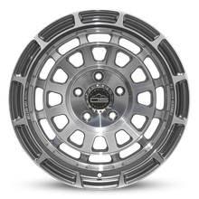Load image into Gallery viewer, Overland Sector Badlander Forged 17x9 -18 5x127mm 71.5mm Gloss Gun Metal Machined Face