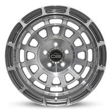 Load image into Gallery viewer, Overland Sector Badlander Forged 17x9 +0 5x114.3mm 73.1mm Gloss Gun Metal Machined Face