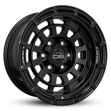 Load image into Gallery viewer, Overland Sector Badlander Forged 17x9 +0 6x135/6x139.7mm 106.1mm All Satin Black