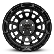 Load image into Gallery viewer, Overland Sector Badlander Forged 17x9 -18 5x127mm 71.5mm All Satin Black