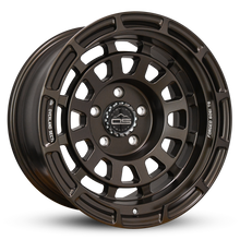 Load image into Gallery viewer, Overland Sector Badlander Forged 17x9 -18 5x127mm 71.5mm All Satin Mocha Bronze