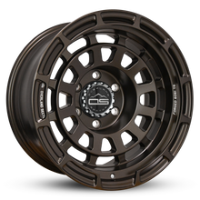 Load image into Gallery viewer, Overland Sector Badlander Forged 17x9 -35 6x139.7mm 106.1mm All Satin Mocha Bronze