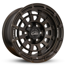 Load image into Gallery viewer, Overland Sector Badlander Forged 17x9 +0 6x135/6x139.7mm 106.1mm All Satin Mocha Bronze