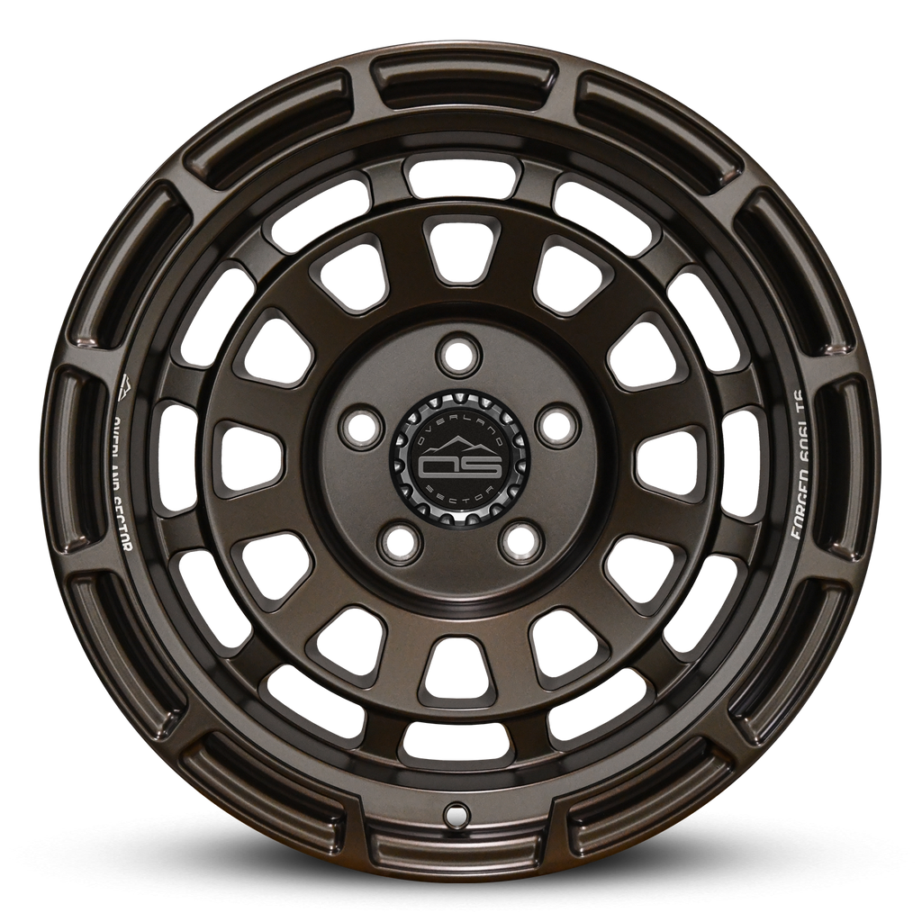 Overland Sector Badlander Forged 17x9 -18 5x127mm 71.5mm All Satin Mocha Bronze