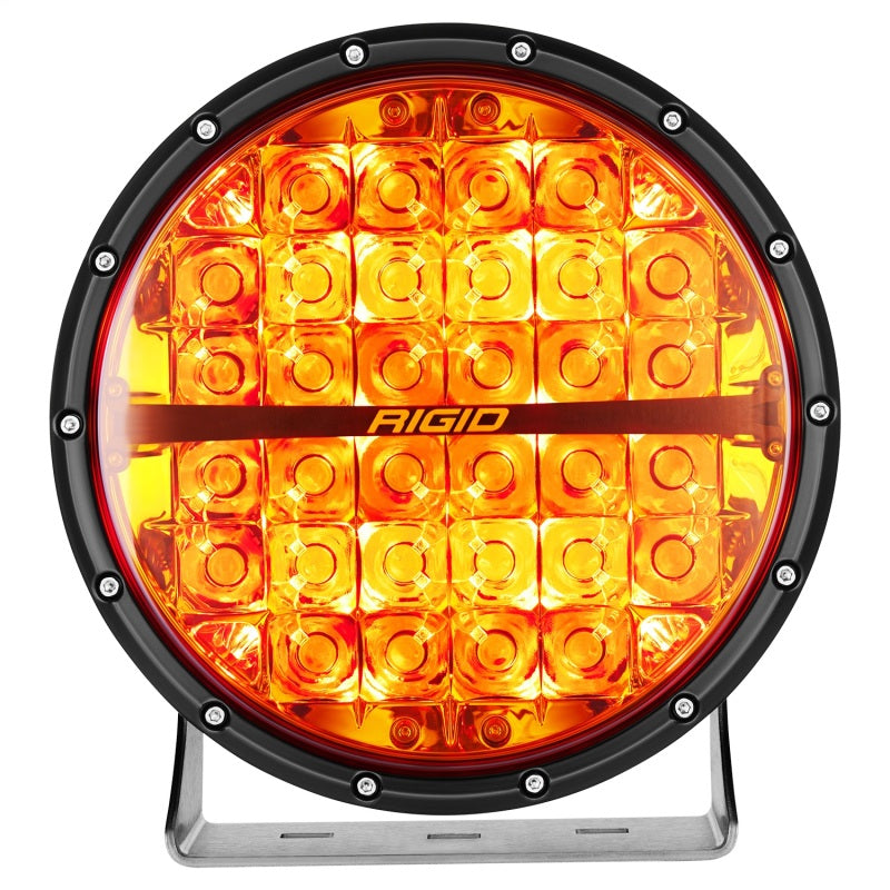 Rigid Industries Light Bars & Cubes Rigid Industries 360-Series 9in LED Off-Road Spot Beam - Amber