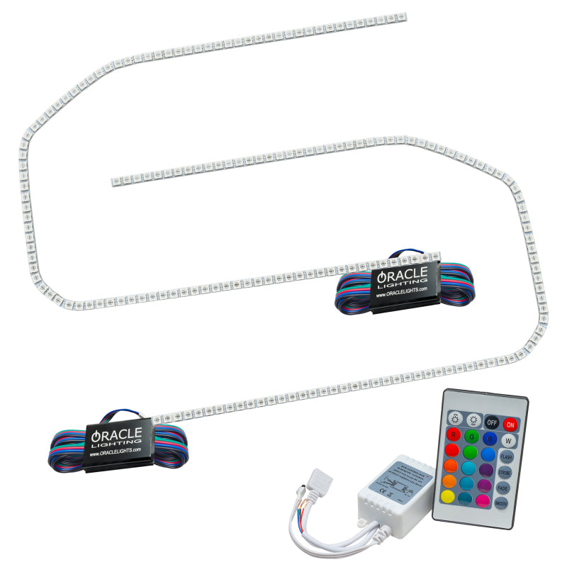 ORACLE Lighting Headlights Oracle 16-18 GMC Sierra Headlight DRL Upgrade Kit - ColorSHIFT w/ Simple Controller SEE WARRANTY