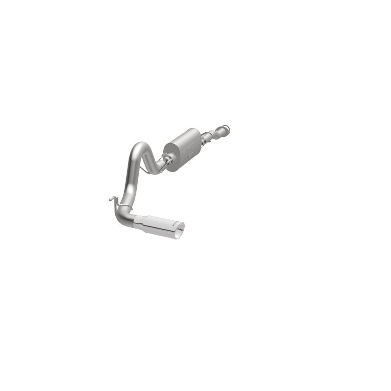 Magnaflow Catback MagnaFlow Cat-Back 2016 Toyota Tacoma 3.5L V6 SS 3in Single Pass Side Exit Rear 4in Tip