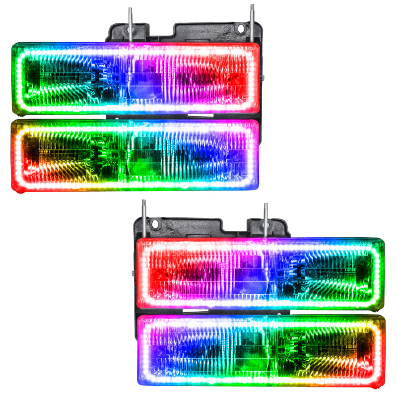 ORACLE Lighting Headlights Oracle 92-99 GMC Yukon ALL SMD HL - ColorSHIFT w/ Simple Controller SEE WARRANTY
