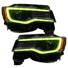 Load image into Gallery viewer, ORACLE Lighting Headlights Oracle 1421 Jeep Grand Cherokee Dynamic Headlight DRL Upgrade Kit  ColorSHIFT Dynamic SEE WARRANTY