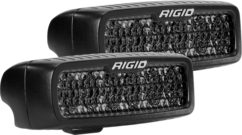 Rigid Industries Light Bars & Cubes Rigid Industries SR-Q Series PRO Midnight Edition - Spot - Diffused - Pair
