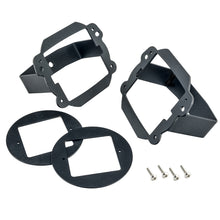 Load image into Gallery viewer, ORACLE Lighting Brackets Oracle Jeep JK Fog Light to Cube Light Conversion Mount Brackets (Pair) w/ Bezel SEE WARRANTY