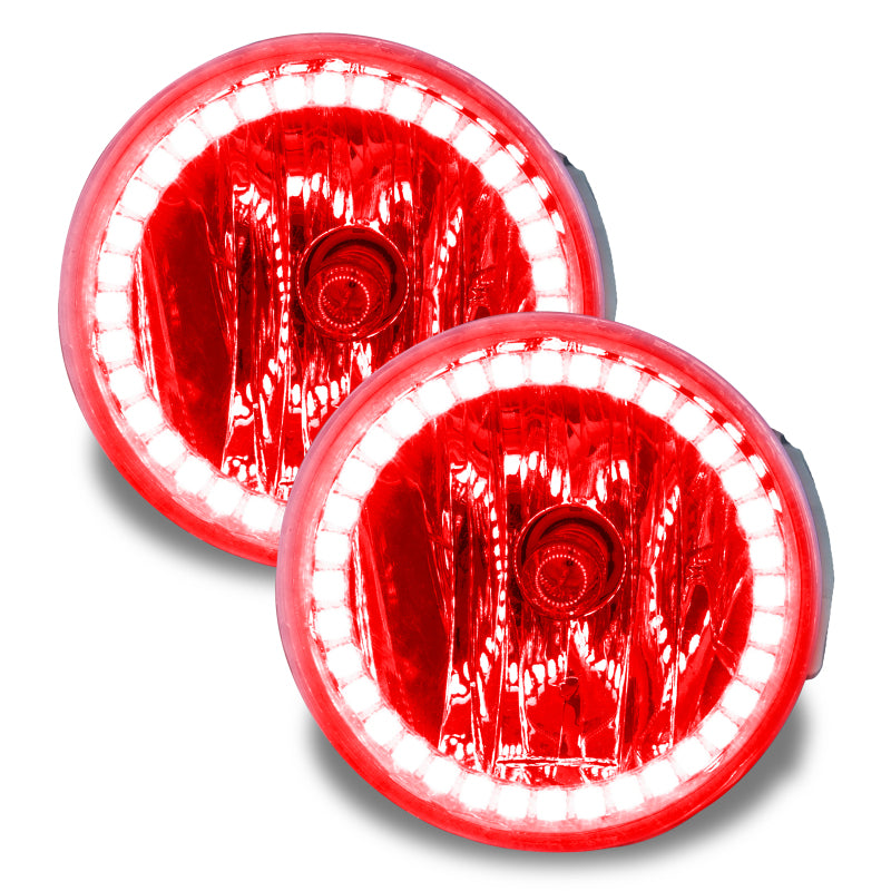 ORACLE Lighting Fog Lights Oracle Lighting 08 Ford Explorer Sport Trac Pre-Assembled LED Halo Fog Lights -Red SEE WARRANTY