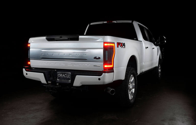 ORACLE Lighting Tail Lights Oracle Lighting 17-22 Ford F-250/350 (Black Series) Flush Mount LED Tail Lights SEE WARRANTY