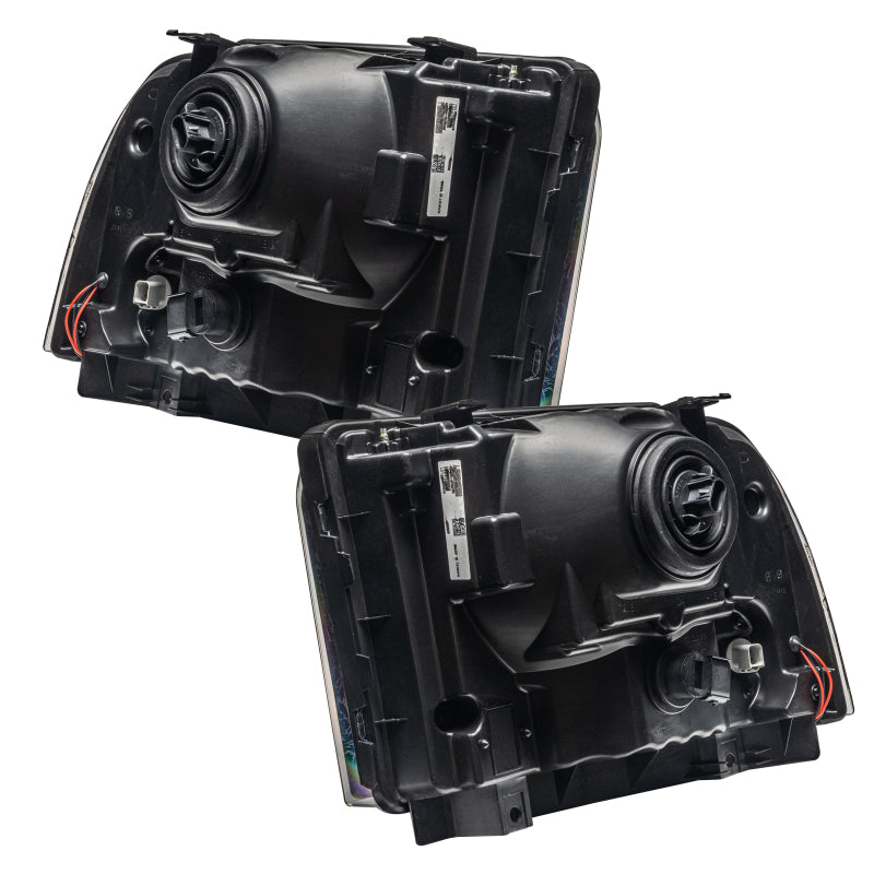 ORACLE Lighting Headlights Oracle 05-07 Ford F-250/350 SMD HL - Black - White SEE WARRANTY