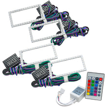 Load image into Gallery viewer, ORACLE Lighting Headlights Oracle Ford F-150 15-17 Projector Headlight Halo Kit - ColorSHIFT w/ Simple Controller SEE WARRANTY