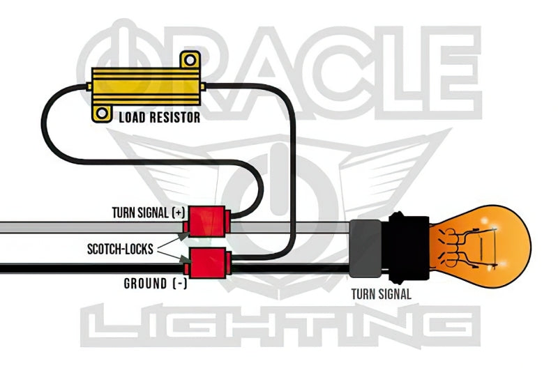 ORACLE Lighting Bulbs Oracle 3157 Switchback + Load Equalizer Kit - Amber/White SEE WARRANTY