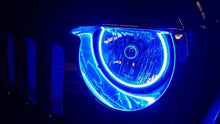 Load image into Gallery viewer, ORACLE Lighting Fog Lights Oracle Jeep Wrangler JK 07-17 LED Waterproof Halo Kit - ColorSHIFT SEE WARRANTY
