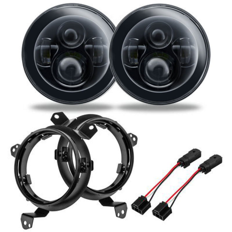 ORACLE Lighting Headlights Oracle Jeep Wrangler JL/Gladiator JT 7in. High Powered LED Headlights (Pair) - No Halo SEE WARRANTY