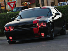 Load image into Gallery viewer, ORACLE Lighting Fog Lights Oracle 0814 Dodge Challenger Dynamic Surface Mount Headlight/Fog Light Halo Kit COMBO  SEE WARRANTY