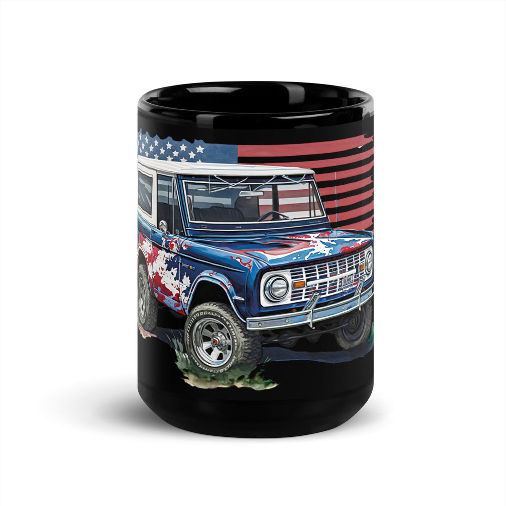 Offroad Trading Company Bronco Black Glossy Mug