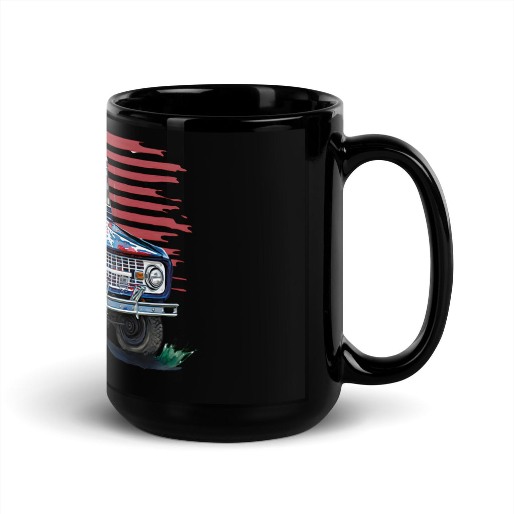 Offroad Trading Company Bronco Black Glossy Mug