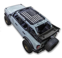 Load image into Gallery viewer, SPIDERWEBSHADE Product Black Ford Bronco 4D Tactical Flag Distressed