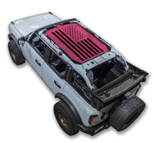 Load image into Gallery viewer, SPIDERWEBSHADE Product Pink Ford Bronco 4D Tactical Flag Solid