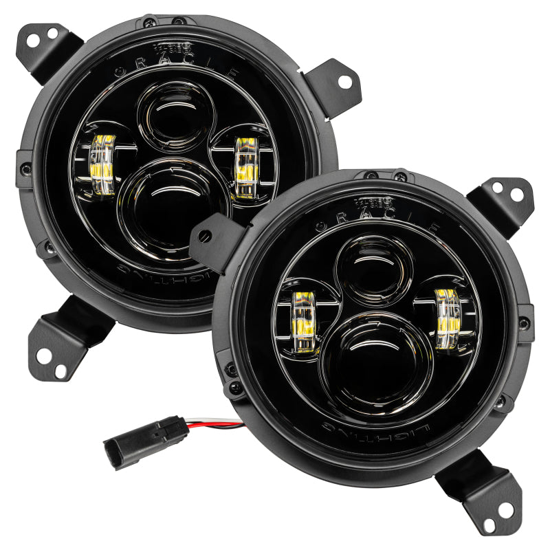 ORACLE Lighting Headlights Oracle Jeep Wrangler JL/Gladiator JT 7in. High Powered LED Headlights (Pair) - No Halo SEE WARRANTY