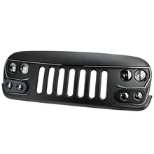 Load image into Gallery viewer, ORACLE Lighting Light Accessories and Wiring Oracle VECTOR Series Full LED Grille - Jeep Wrangler JK - NA SEE WARRANTY