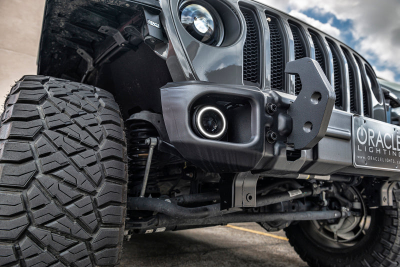 ORACLE Lighting Fog Lights Oracle Jeep Wrangler JK/JL/JT High Performance W LED Fog Lights - w/o Controller SEE WARRANTY