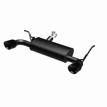 Load image into Gallery viewer, Magnaflow Axle Back MagnaFlow 07-17 Jeep Wrangler JK 3.8/3.6L Dual Split Rear Exit Black Axle-Back Exhaust