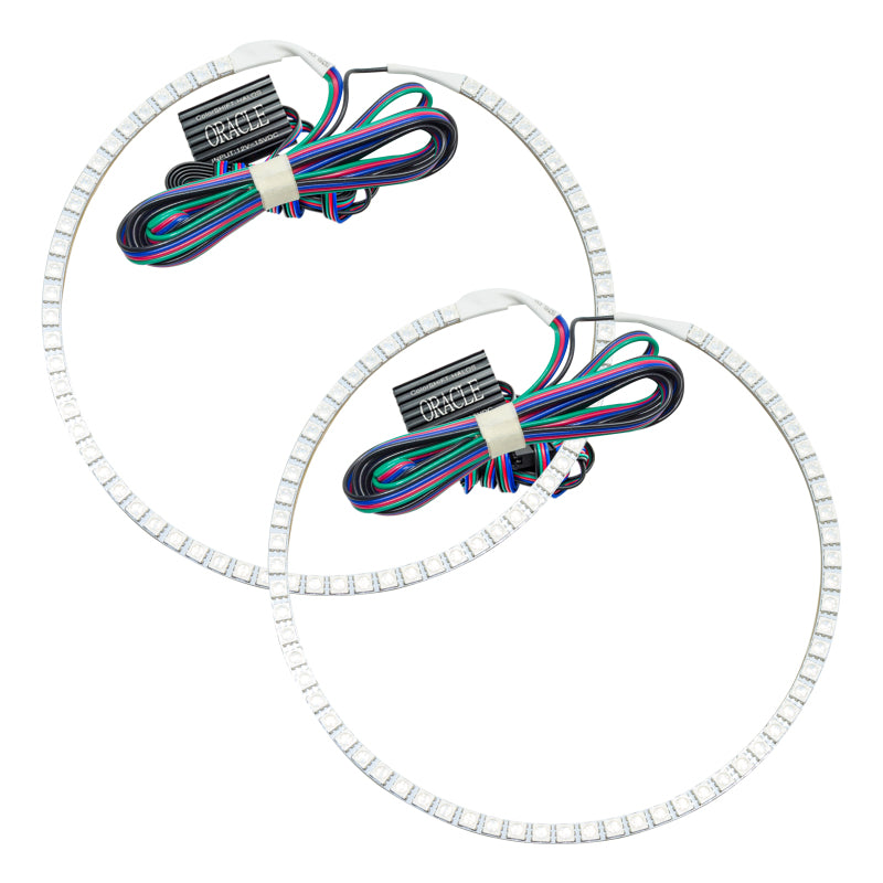 ORACLE Lighting Headlights Oracle Toyota Tundra 14-17 Halo Kit - ColorSHIFT w/o Controller SEE WARRANTY