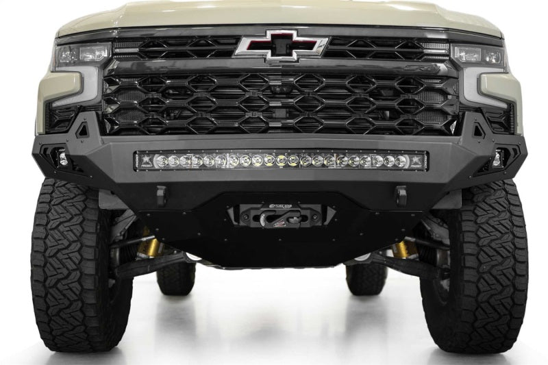 Addictive Desert Designs Bumpers - Steel Addictive Desert Designs 2022+ Chevy Silverado 1500 ZR2 Stealth Fighter Front Bumper