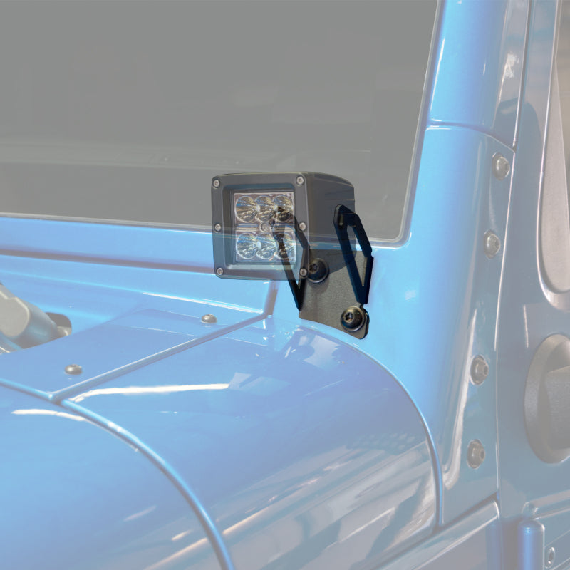 ORACLE Lighting Brackets Oracle Jeep JK Single Mounting Pillar Brackets (Pair) SEE WARRANTY