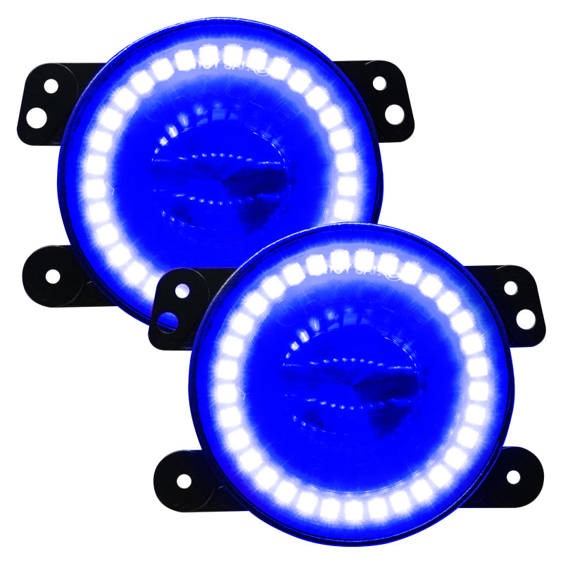 ORACLE Lighting Fog Lights Oracle Jeep Wrangler JK/JL/JT High Performance W LED Fog Lights - w/o Controller SEE WARRANTY