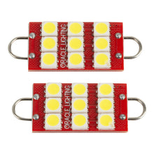Load image into Gallery viewer, ORACLE Lighting Bulbs Oracle 44MM 6 LED 3 Chip - Loop Festoon Bulbs (Pair) - White SEE WARRANTY