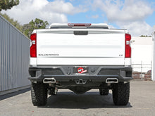 Load image into Gallery viewer, aFe Catback aFe Gemini XV 4in to Dual 3in 304 SS Cat-Back Exhaust w/ Cutout 19-21 GM Silverado/Sierra V8-6.2L