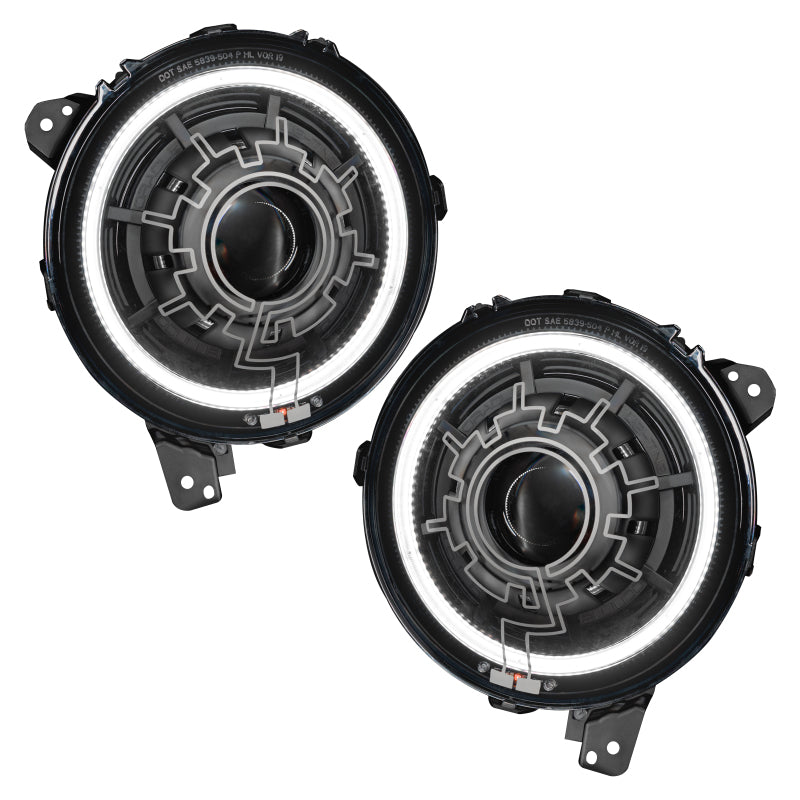 ORACLE Lighting Headlights Oracle Lighting 18-22 Jeep Wrangler JL Oculus Bi-LED Projector Headlights SEE WARRANTY